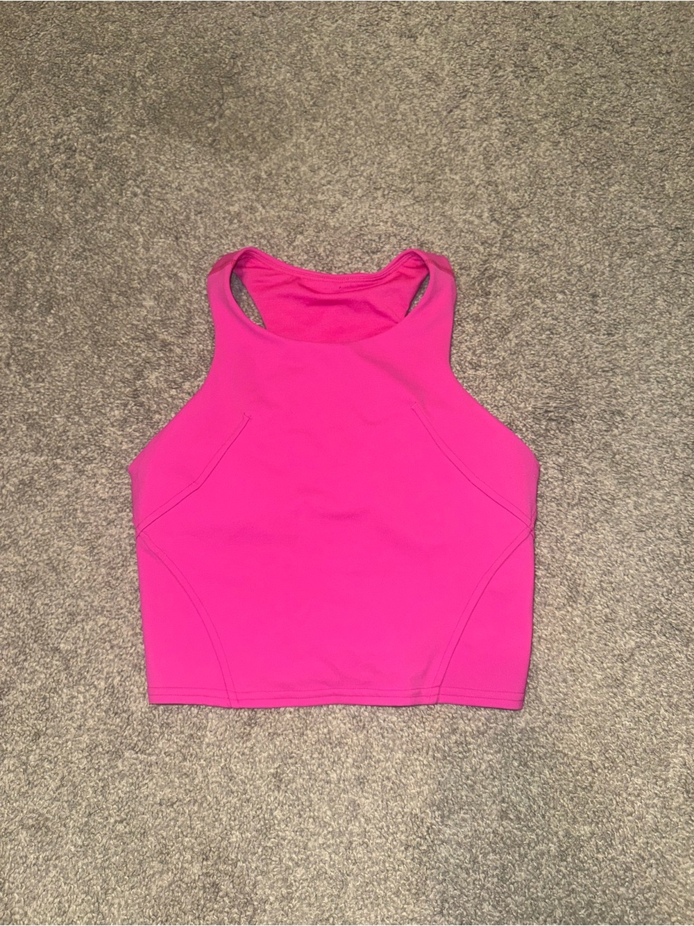 lululemon athletica Hot Pink Racerback Tank Top